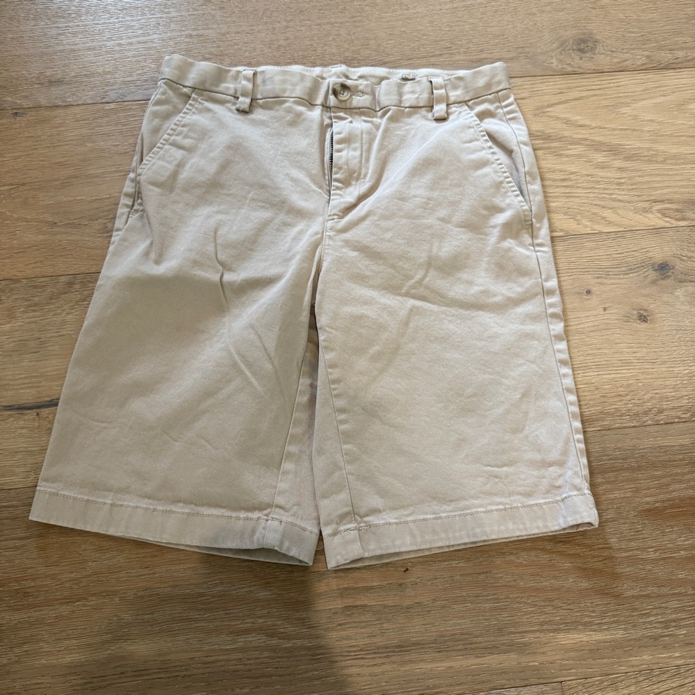 Vineyard Vines Boys Khaki Shorts - Light Beige